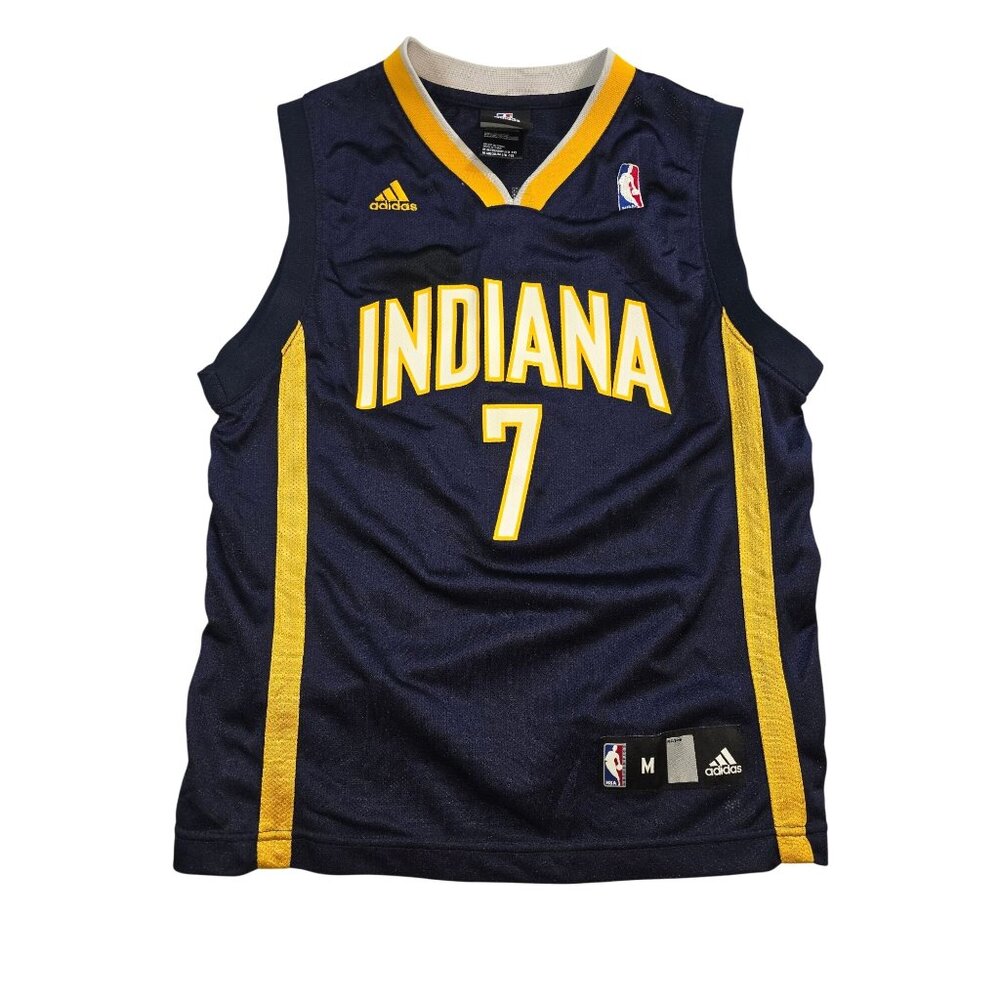 Adidas Indiana Pacers Jermaine O'Neal #7 Youth Basketball Jersey Size M